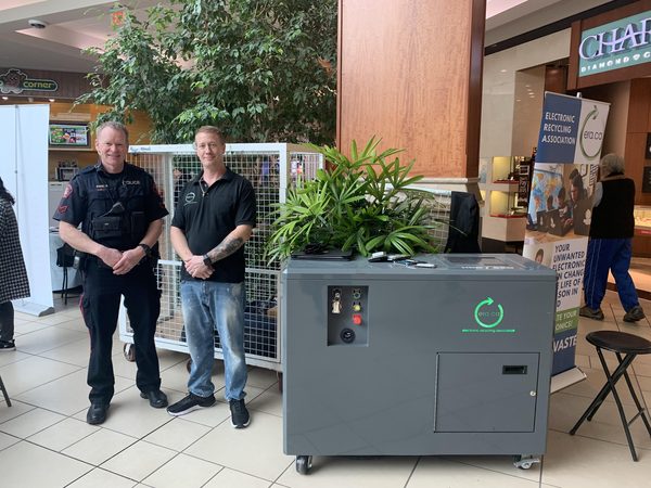 ERA team at a community electronics recycling event